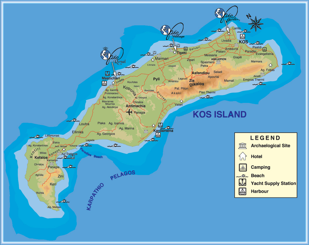 On iki Adaların Kuzeyine Mavi Tur: Kos Adası | GEZEKALIN